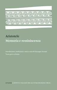 Libro Memoria e reminiscenza. Testo greco a fronte Aristotele