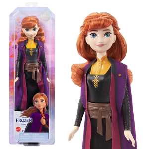 Giocattolo Disney Frozen - Anna bambola con abito esclusivo Mattel