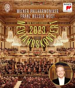 CD Neujahrskonzert 2023 (New Year's Concert) (Blu-ray) Wiener Philharmoniker Franz Welser-Möst