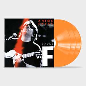 Vinile Anime salve - Il Concerto 1997 (180 gr. Orange Vinyl) Fabrizio De André