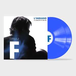 Vinile L'indiano - Il Concerto 1981-1982 (180 gr. Blue Coloured Vinyl) Fabrizio De André