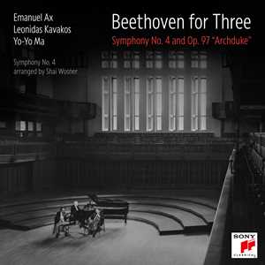 CD Beethoven for Three Ludwig van Beethoven Yo-Yo Ma Emanuel Ax