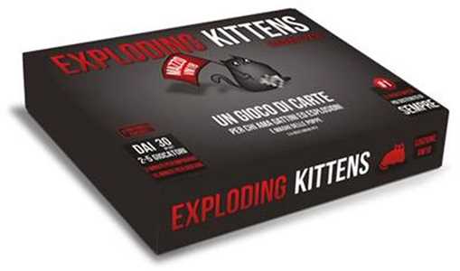 Giocattolo Exploding Kittens VM18 . Base - ITA. Gioco da tavolo Asmodee