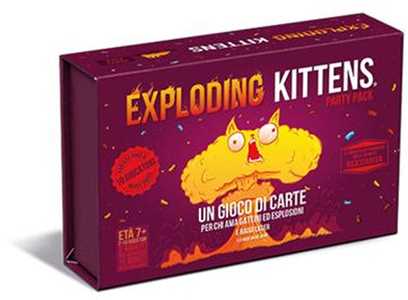 Giocattolo Exploding Kittens Party Pack . Base - ITA. Gioco da tavolo Asmodee