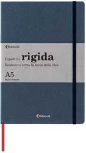 Cartoleria Taccuino Feltrinelli A5, a pagine bianche, copertina rigida, blu - 14,8 x 21 cm Feltrinelli