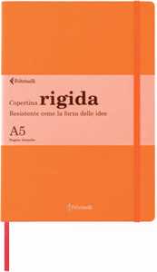 Cartoleria Taccuino Feltrinelli A5, a pagine bianche, copertina rigida, arancione - 14,8 x 21 cm Feltrinelli