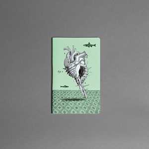 Cartoleria Quaderno Singer, pagine bianche Sea Love - 13 x 21 cm otto d'ambra x Feltrinelli