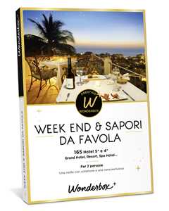 Idee regalo Cofanetto Week End & Sapori Da Favola. Wonderbox Wonderbox