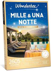 Idee regalo Wonderbox Cofanetti Regalo - Mille & Una Notte Spa e Gourmet Wonderbox Italia