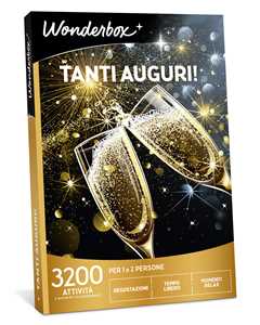 Idee regalo Cofanetto Tanti Auguri!. Wonderbox Wonderbox
