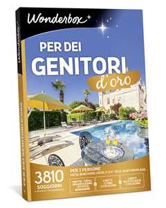 Idee regalo Cofanetto Per Dei Genitori D'Oro Wonderbox Wonderbox Italia