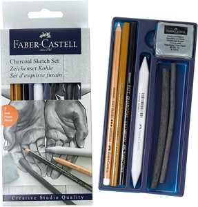 Cartoleria Set Carboncino Sketch Goldfaber Faber-Castell Faber-Castell
