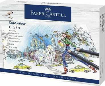 Cartoleria Matite colorate Faber-Castell Goldfaber. Gift Set Faber-Castell 