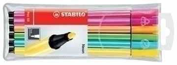 Cartoleria Pennarello Premium - STABILO Pen 68 - Astuccio da 6 - Colori fluo STABILO