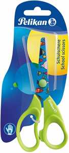 Cartoleria Forbici scolastiche Pelikan 13 cm. Con punta arrotondata linea Fancy per la scuola Pelikan