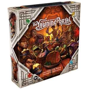 Giocattolo Dungeons & Dragons: The Yawning Portal, gioco da tavolo di strategia D&D da 1 a 4 giocatori, giochi da tavolo D&D Avalon Hill