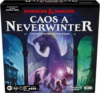 Giocattolo Dungeons & Dragons Escape Game - Caos a Neverwinter. Gioco da tavolo Hasbro