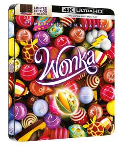 Film Wonka. Con Steelbook v3 (Blu-ray + Blu-ray Ultra HD 4K) Paul King