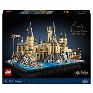 Giocattolo LEGO Harry Potter 76419 Castello e Parco di Hogwarts, Grande Set con Torre dell'Astronomia, Sala Grande e Camera dei Segreti LEGO