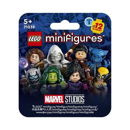Giocattolo LEGO 71039 Serie Marvel 2 - Minifigures 1 di 12 Personaggi da Collezione in Ogni Bustina dallo Show Disney+ (1 Pezzo a Caso) LEGO