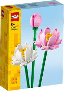 Giocattolo LEGO LEL Flowers (40647). Fiori di loto LEGO