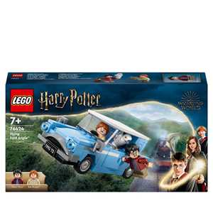 Giocattolo LEGO Harry Potter 76424 Ford Anglia Volante, Modellino di Macchina Giocattolo da Costruire, Giochi Bambini 7+ con Minifigure LEGO
