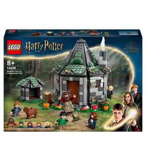 Giocattolo LEGO Harry Potter 76428 La Capanna di Hagrid: una Visita Inattesa Giochi per Bambini 8+ Anni Casa Giocattolo con 7 Personaggi LEGO