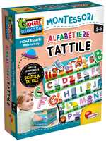 Giocattolo Montessori Plus Alfabetiere Tattile Lisciani