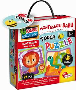 Giocattolo Montessori Baby Touch Puzzle Lisciani