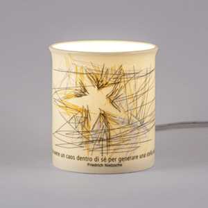 Idee regalo Lampada Meditathe luce - Nietzsche Polo Sud