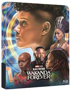 Film Black Panther. Wakanda Forever. Steelbook (Blu-ray + Blu-ray Ultra HD 4K + poster) Ryan Coogler
