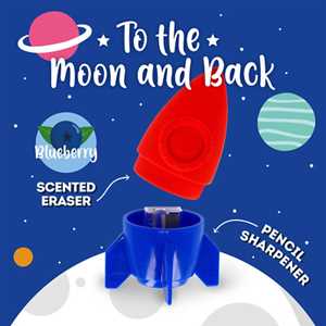 Cartoleria To The Moon And Back - Sharpener - Space Legami