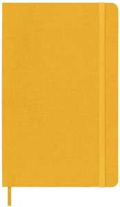 Cartoleria Taccuino Moleskine, a righe, Large, copertina rigida - Arancione giallo Moleskine