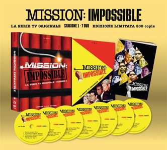 Film Mission: Impossible - Stagione 01. Serie TV ita. Limited Edition 500 Copie (7 DVD) Paul Krasny Leonard Horn Barry Crane