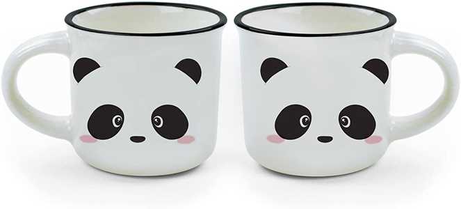 Idee regalo Tazzine da caffè Legami, Espresso For Two - Coffee Mug - Panda 	Legami