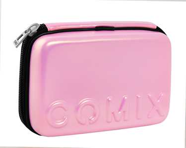 Cartoleria Astuccio Corredo Maxi Zip Comix Shimmer Pink - Rosa Comix