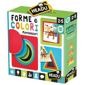 Giocattolo Forme e Colori Montessori Headu