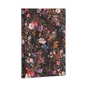 Cartoleria Taccuino Paperblanks copertina morbida Midi a righe Floralia - 13 x 18 cm Paperblanks