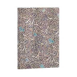 Cartoleria Taccuino Flexi Paperblanks, Mosaico Moresco, Turchese Granada, Midi, A righe - 13 x 18 cm Paperblanks