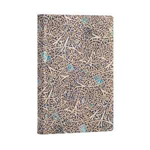 Cartoleria Taccuino Flexi Paperblanks, Mosaico Moresco, Turchese Granada, Mini, A righe - 9,5 x 14 cm Paperblanks