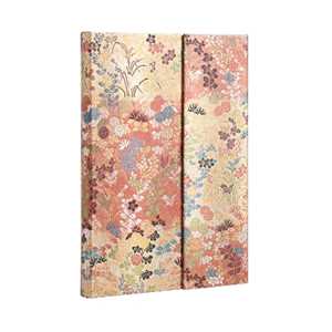 Cartoleria Paperblanks Taccuino copertina rigida, Midi, Righe, Kimono Giapponese, Kara-ori - 13 x 18 cm Paperblanks