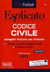 Codice Civile Esplicato Spiegato Articolo Per Articolo Leggi