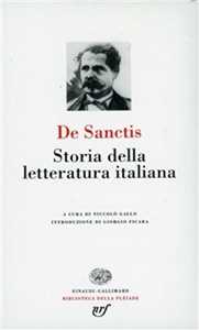 Libro Storia della letteratura italiana Francesco De Sanctis