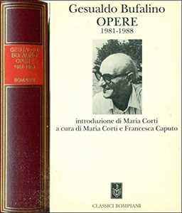 Libro Opere 1981-1988 Gesualdo Bufalino