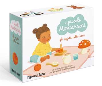 Libro Gli oggetti della casa. I piccoli Montessori. Ediz. a colori. Con 5 carte ambienti. Con 35 carte oggetti Adeline Charneau