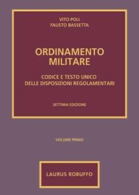 Ordinamento Militare Vol Codice E Testo Unico Delle Disposizioni