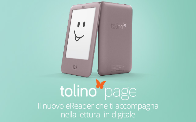 Scopri il nuovo tolino page