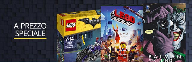 Lego e Batman: due mega mondi in offerta