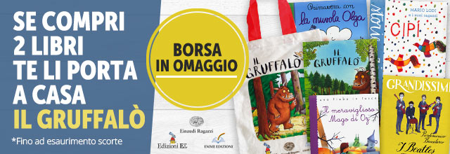 Una borsa in omaggio con i libri Einaudi Ragazzi, Emme, EL