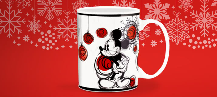 La tazza di Minnie e Mickey Mouse in regalo con 20€ di libri Disney